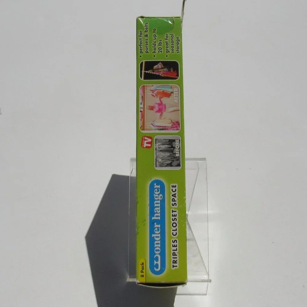 Wonder Hanger Closet Organizer 8 Pack As Seen on TV For Clothes/Purses/Belts - Picture 6 of 9